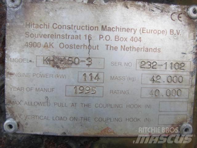 Hitachi KH150-3 til ophug Bageri guseničari
