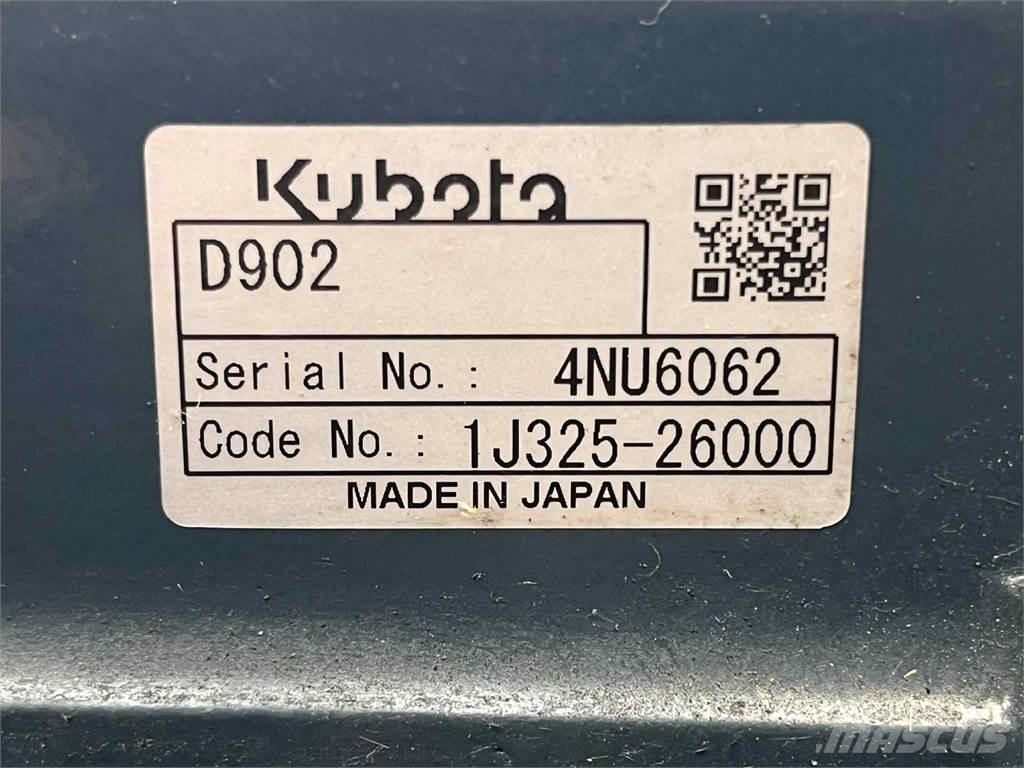Kubota D902-EF07 motor Motori za građevinarstvo