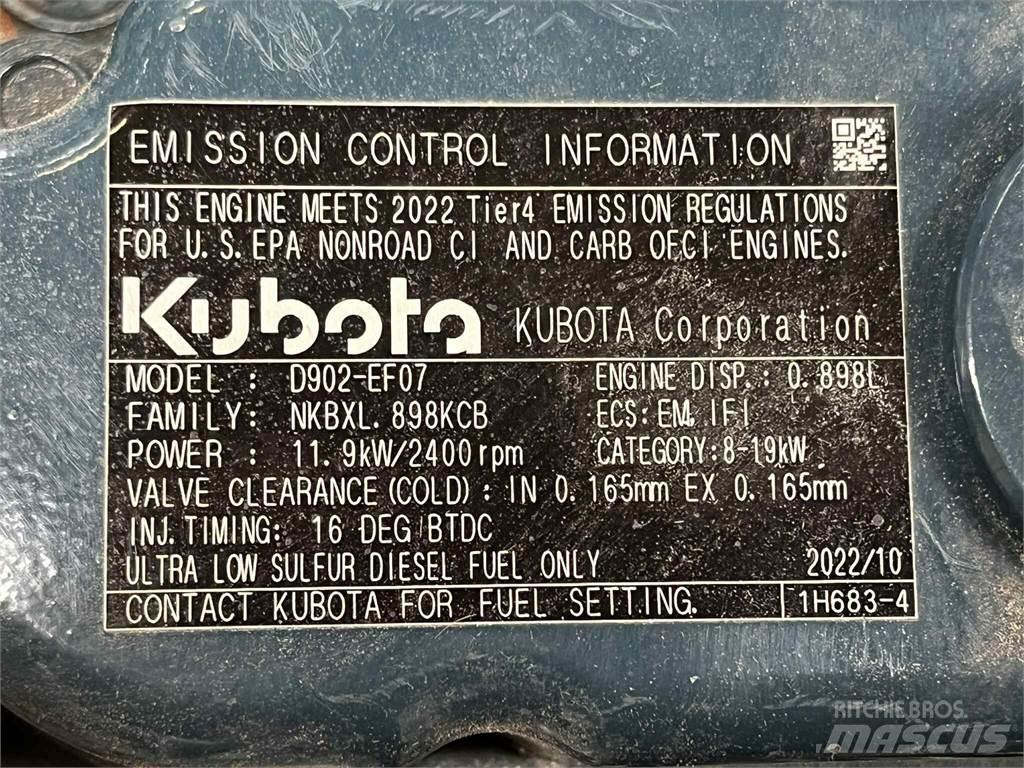 Kubota D902-EF07 motor Motori za građevinarstvo