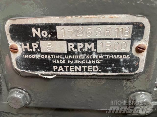 Lister 1 cylinder motor Motori za građevinarstvo