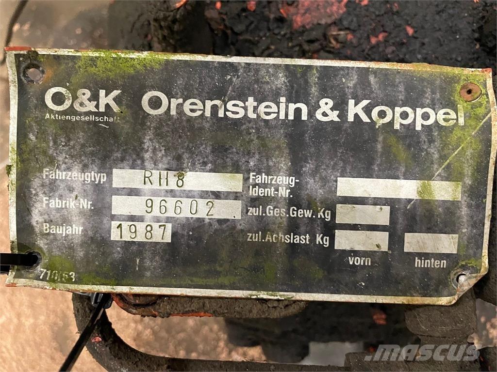 O&K RH8 Køregear Transmisija