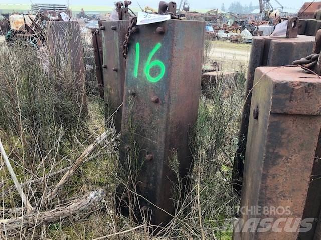  Rammeslag ca. 2000 kg Ostale komponente za građevinarstvo