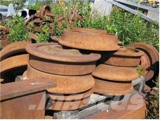  Skinnehjul - 2 stk Gume, točkovi i felne