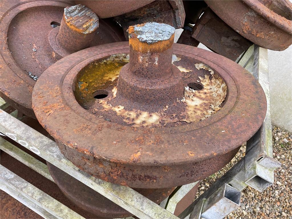  Skinnehjul, ø600 mm + flange Gume, točkovi i felne