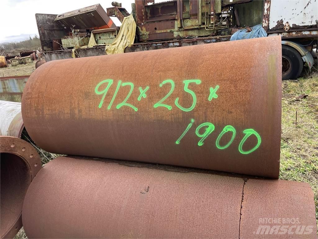  Stålrør ø912x25x1900 mm Oprema za cevovod