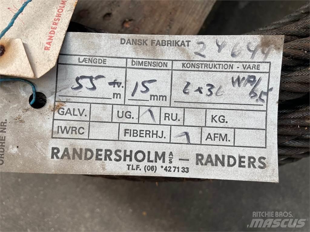  Stålwire Ø15 mm Delovi i oprema za kran