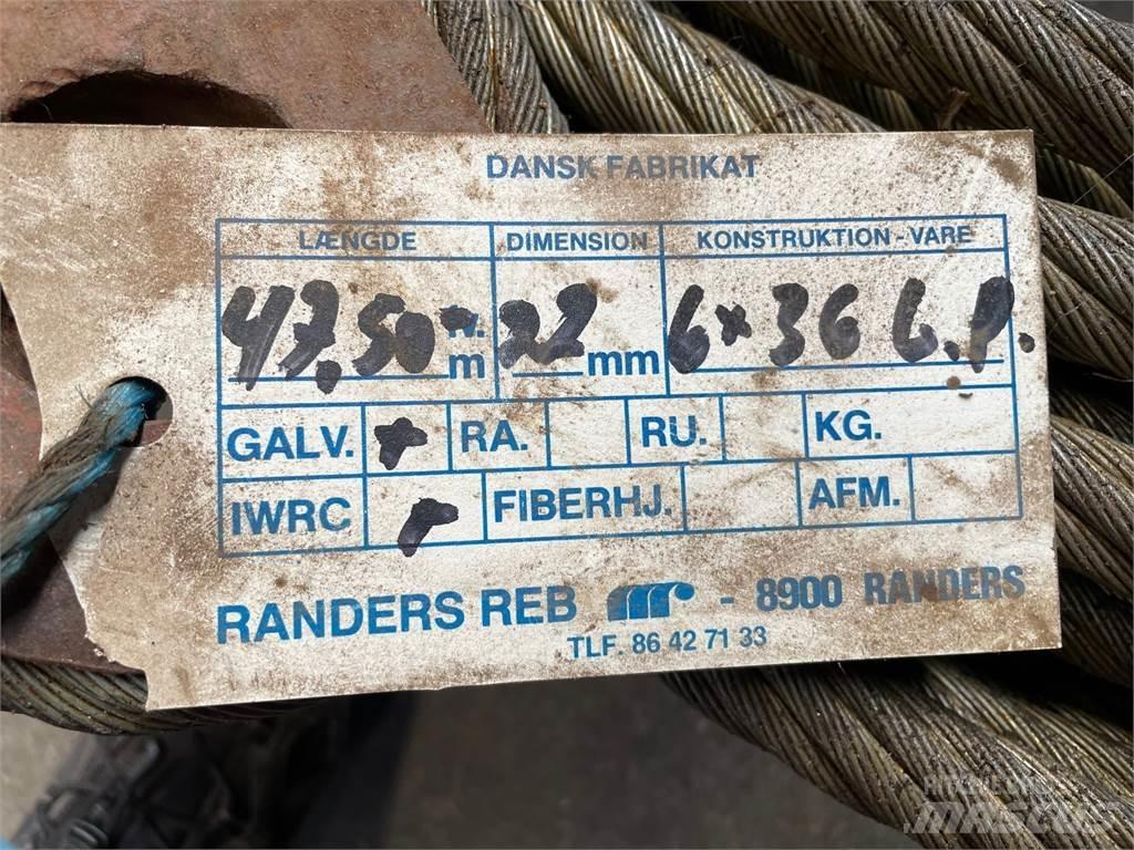  Stålwire Ø22 mm Delovi i oprema za kran