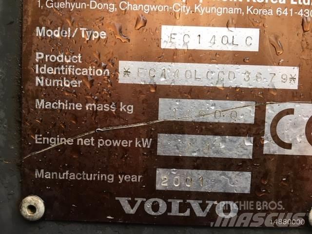 Volvo EC140LC Bageri guseničari