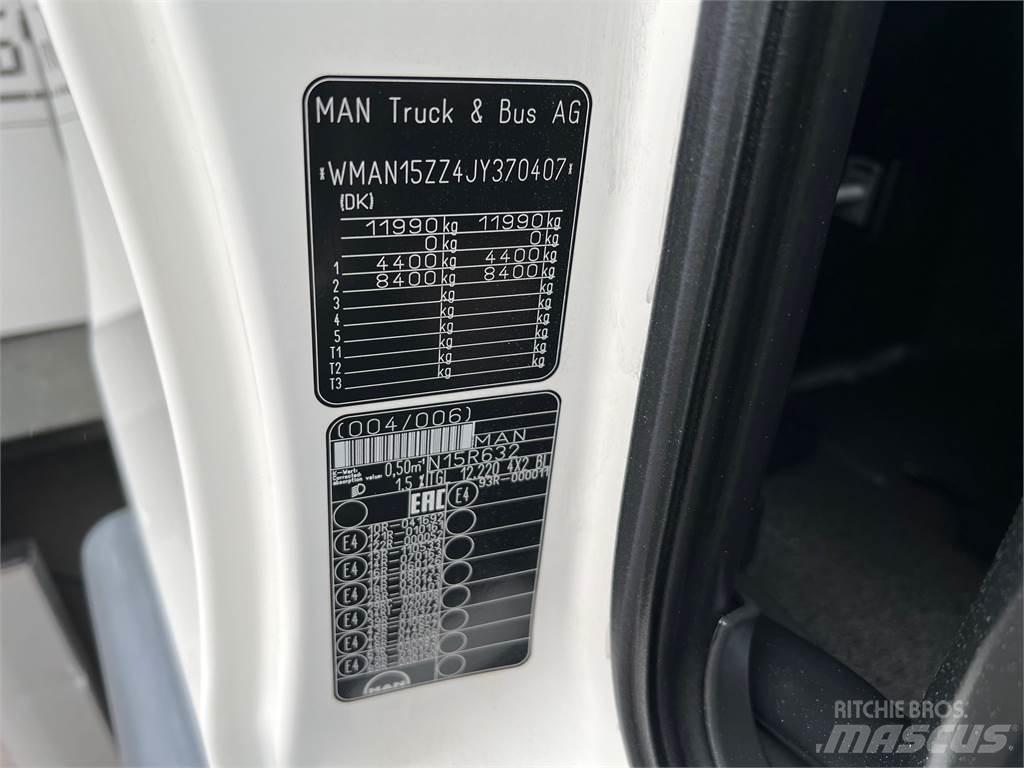 MAN TGL 12.220 Sanduk kamioni