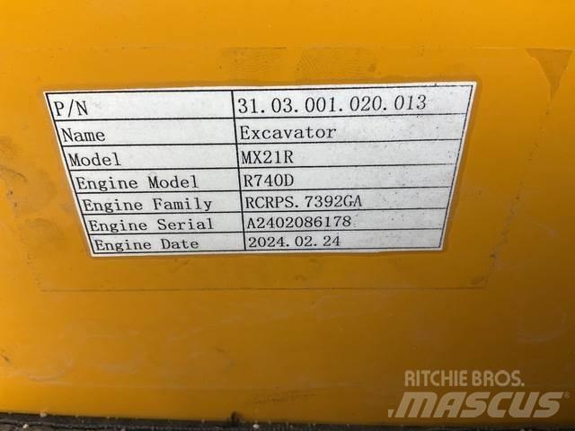 AGT MX21R Bageri guseničari