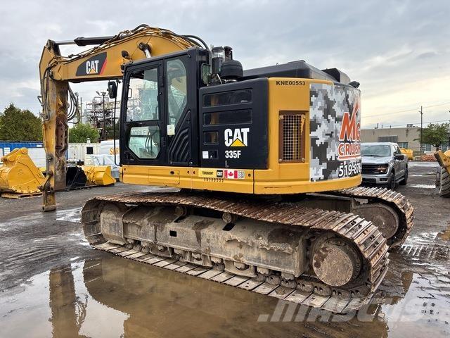 CAT 335F L CR Bageri guseničari