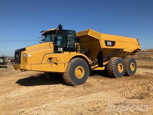 CAT 745 Zglobni damperi