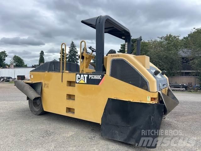 CAT PS-360C Gumeni valjci na točkovima