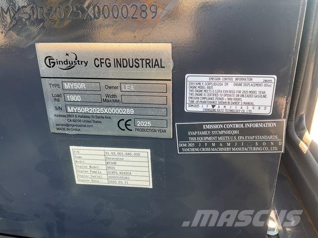 CFG MY50R Bageri guseničari