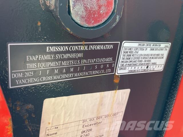 CFG QK20R Bageri guseničari