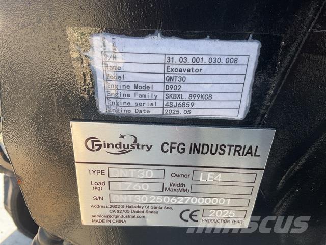 CFG QNT30 Bageri guseničari