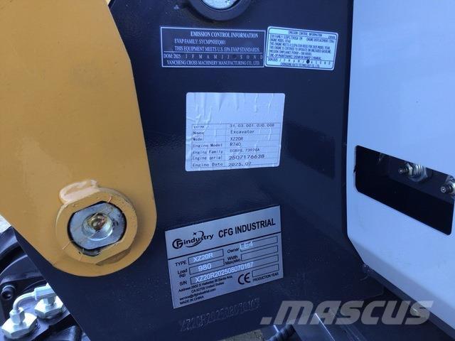 CFG XZ20R Bageri guseničari