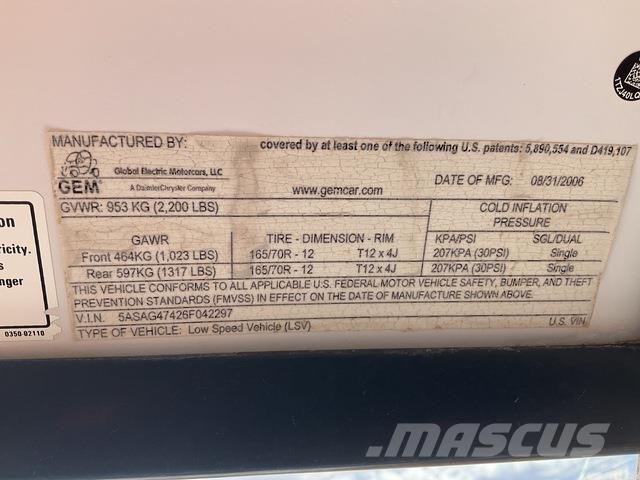  GEM E4 Pomoćne mašine