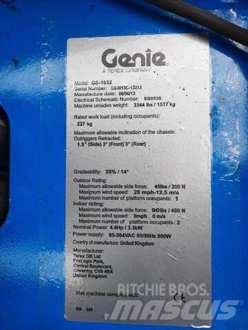 Genie GS1932 Makazaste platforme