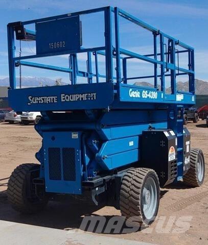 Genie GS4390RT Makazaste platforme