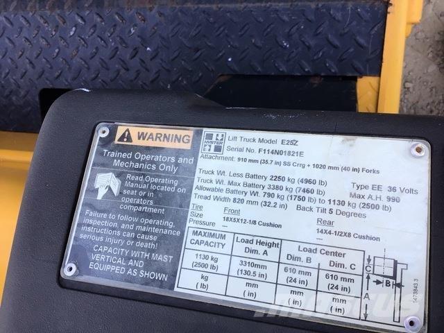 Hyster E25Z Električni viljuškari