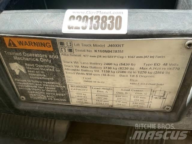 Hyster J40XNT Električni viljuškari