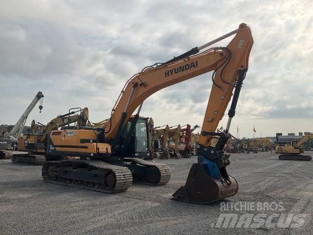 Hyundai HX300L Bageri guseničari