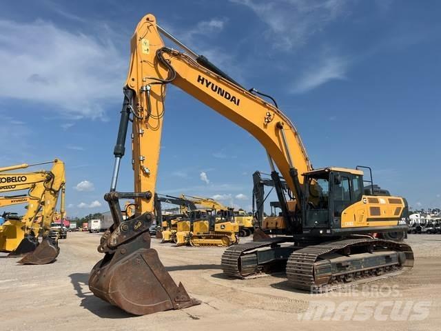 Hyundai HX380L Bageri guseničari
