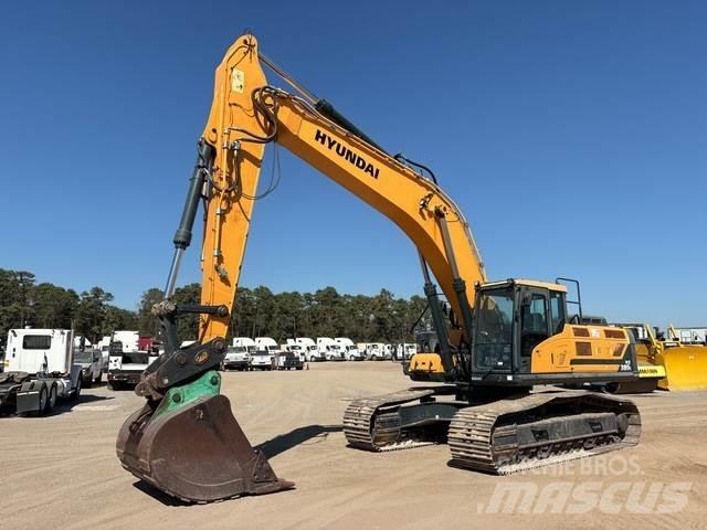 Hyundai HX380L Bageri guseničari
