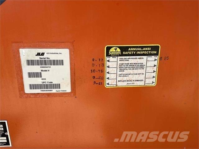 JLG 800S Teleskopske podizne platforme