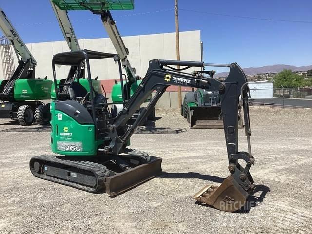 John Deere 26G Bageri guseničari