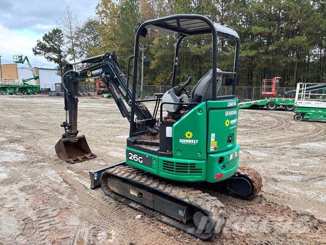 John Deere 26G Bageri guseničari