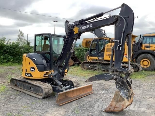 John Deere 50G Bageri guseničari