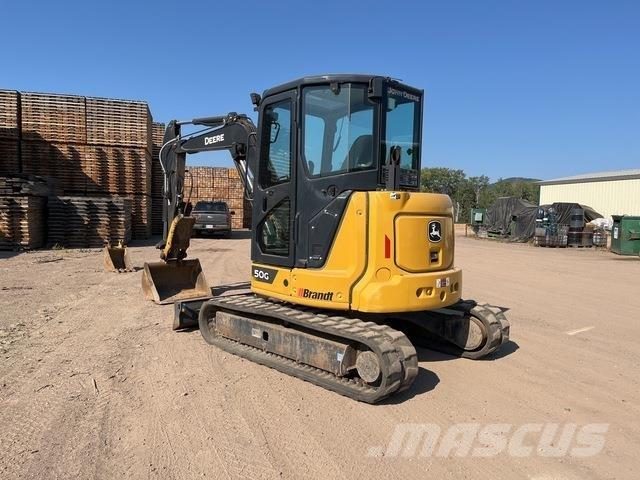 John Deere 50G Bageri guseničari