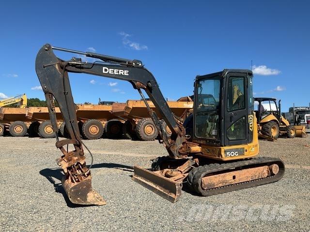 John Deere 50G Bageri guseničari