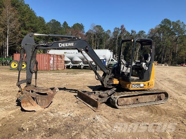 John Deere 50G Bageri guseničari