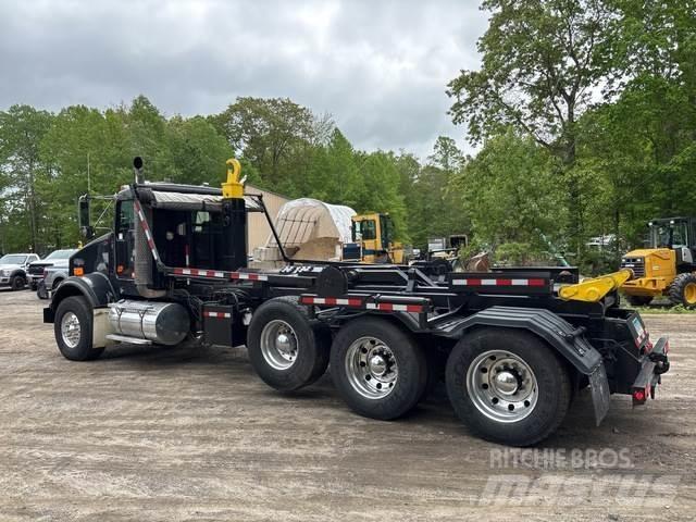 Kenworth T800 Rol kiper kamioni sa kukom za podizanje tereta