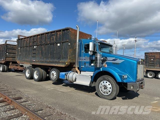 Kenworth T800 Rol kiper kamioni sa kukom za podizanje tereta