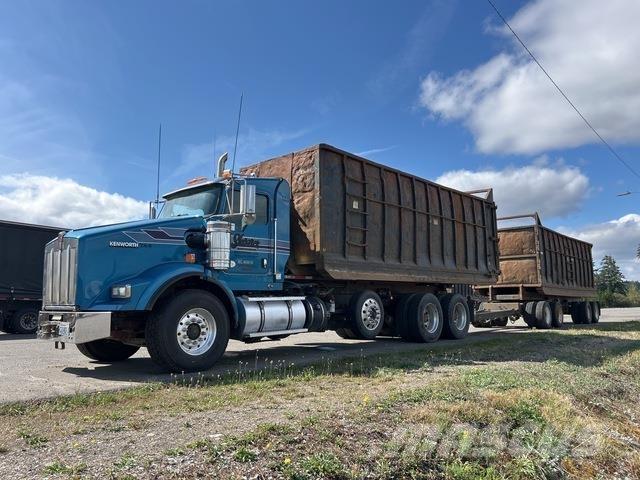 Kenworth T800 Rol kiper kamioni sa kukom za podizanje tereta