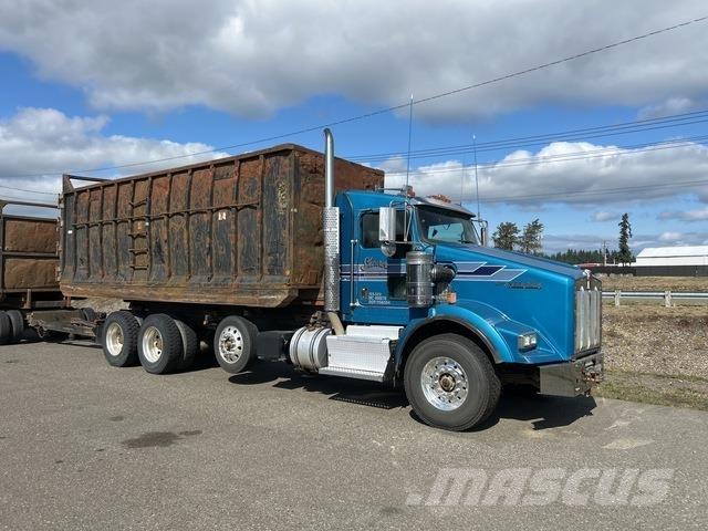 Kenworth T800 Rol kiper kamioni sa kukom za podizanje tereta