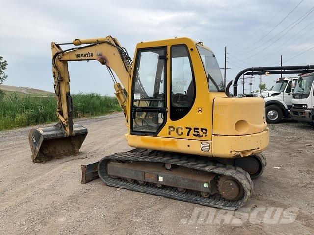 Komatsu PC75R Bageri guseničari