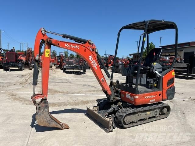 Kubota KX018-4 Bageri guseničari
