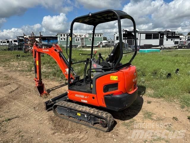 Kubota KX018-4 Bageri guseničari
