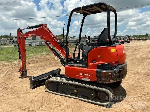 Kubota KX033-4 Bageri guseničari