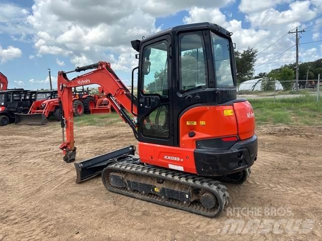 Kubota KX033-4 Bageri guseničari