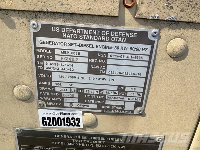  L3 MEP-805B Dizel generatori