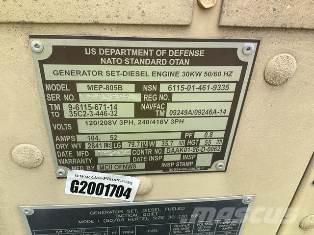  MCII MEP-805B Dizel generatori
