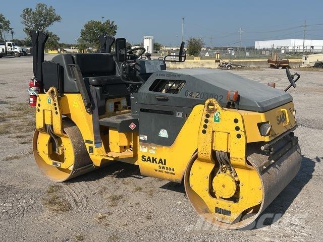 Sakai SW504 Valjci sa duplim bubnjem