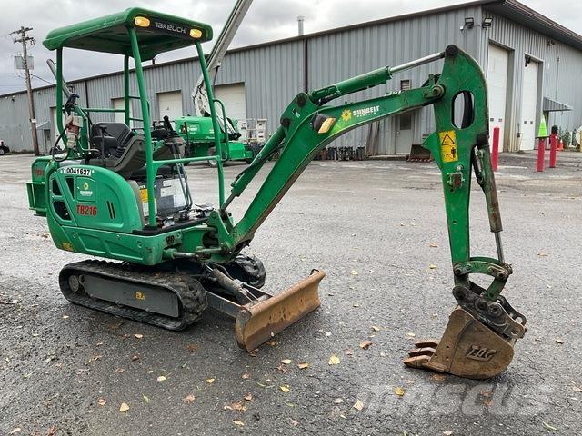 Takeuchi TB216 Bageri guseničari