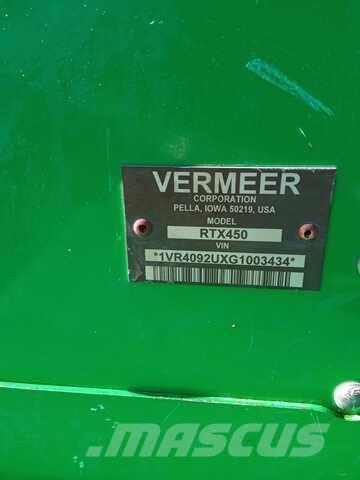 Vermeer RTX450 Rovokopači freze za kanale Trenčeri
